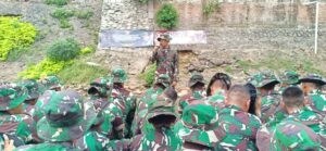 Puncak Karya Bhakti Massal, Dalam Rangka HUT Ke 79 TNI, Kodim 0505/JT Bersih-bersih Sungai Ciliwung