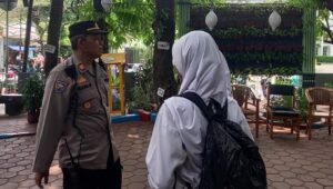 Narasi Kegiatan Imbauan Humanis Kanit Binmas kepada Siswa-siswi SMPN 280 Jakarta