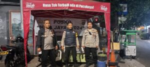 Kapolsubsektor Mutia Dan Bhabinkamtibmas Cikini Pemantauan Di Posko Nila Jaya Antisisipasi Tawuran Warga