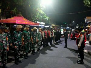 Zero Tawuran, Kapolsek Johar Baru, Pimpin Apel Patroli Cipta Kondisi Tiga Pilar di Pertigaan Jothet RW 01 Johar Baru