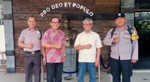 Sambang Bhabinkamtibmas Gondangdia Imbauan Kepada Guru Kesiswaan Bellamirnus Menteng Antisipasi Kerawanan Aksi Tawuran Pelajar