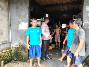 Bhabinkamtibmas Cideng patroli wilayah dan sambangi warga Jl. Kp Bakti