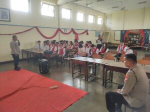 Siswa PSKD 1 Senen Jakarta Bacakan Deklarasi Anti Tawuran