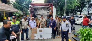 Pengawalan Dan Monitoring Distribusi Logistik Pilkada 2024 Tanah Abang
