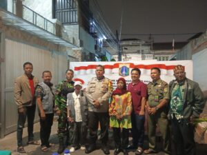 Sambutan Bhabinkamtibmas pada Kegiatan Pemilihan Anggota LMK RW 003 Kelurahan Karang Anyar