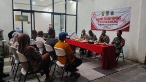 Yuk Ngopi Kamtibmas Bersama Polsek Metro Menteng Untuk Cegah Dan Pilkada Aman Di Pos Satkamling Rw 09