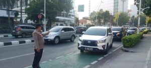 Kapolsubsektor Mutia Pengaturan Lalu Lintas Pagi Hari Antisipasi Padat Lalin Dan Kejahatan Jalanan