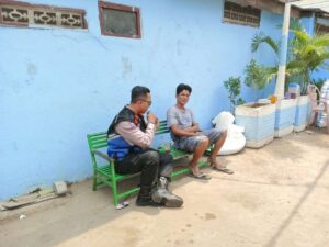 Cooling System Kamtibmas Menjelang Pilkada, Bhabinkamtibmas Petamburan Sambangi Warga Binaannya