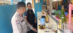 Bhabinkamtibmas Kebon Kacang Berikan Imbauan Kepada Petugas Keamanan RW 09