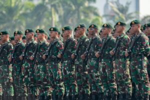 Hari Menjelang Pelantikan Presiden, Panglima Kostrad Hadiri Apel Gelar Pasukan Pengamanan VVIP di Monas