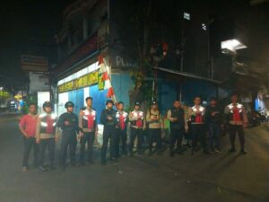 Cegah Tawuran dan Gangguan Kamtibmas Polsek Johar Baru bersama Gabungan Piket Fungsi Laksanakan Patroli Cipta Kondisi