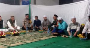 Bhabinkamtibmas Pegangsaan Hadir Tabligh Akbar Masjid Al-Masykur Cikini Dalam Rangka Peringatan Maulid Nabi Muhammad SAW