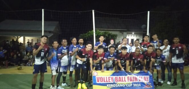 
 Even Volly Desa Kaposang Antar Dusun Dan RT Sukses Di Laksanakan,Tim Putra Harapan Mulia Raih Juara 1