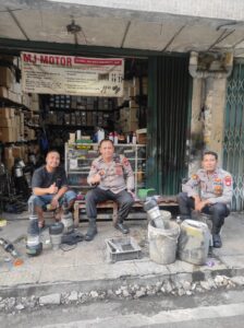 Polsek Metro Gambir Tingkatkan Patroli untuk Antisipasi Kejahatan Jalanan
