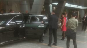 Pemantauan Kedatangan Tamu Negara Hotel Kempinsky Menteng Dalam Rangka Pelantikan Presiden RI dan Wakil Presiden RI