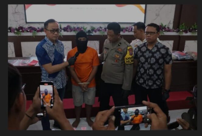 
 Polres Mojokerto Kota Amankan Dua GangsterPasca Tawuran di Kelurahan Bloto