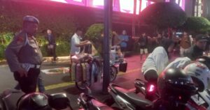 Patroli Anti Tawuran Serta Kejahatan Jalanan Sekitar Jalan MH Thamrin Bersama Tiga Pilar Menteng