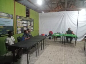 Tak Kenal Lelah, Dansatgas TMMD Ke-122 Kodim 1805/Raja Ampat Lakukan Kunjungan dan Evaluasi