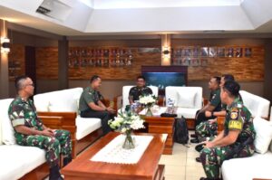 Brigif 9/DY/2 Kostrad, Menerima Kunjungan Tim Wasgiat Bidang Minops Sopsad