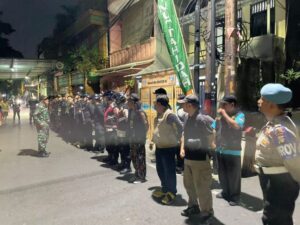 Kanit Reskrim Polsek Johar Baru, Pimpin Apel Persiapan Pelaksanaan Patroli Cipta Kondisi Tiga Pilar