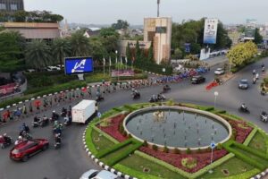 Prajurit Yonif 305/Tengkorak Jaga Kebugaran dengan Lari 10K