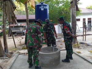 Dansatgas Dampingi Danrem 181/PVT Tinjau Lokasi TMMD Ke-122 Tahun 2024