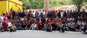 Ratusan Pemuda Berkumpul di Makam Teuku Umar Deklarasi Menangkan Tarsa