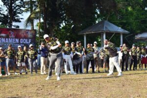 Semarakan HUT Ke-79 TNI Tahun 2024, Brigif 9/DY/2 Kostrad Gelar Turnamen Golf