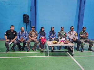 Bhabinkamtibmas Kelurahan Gunung Sahari Selatan Hadiri Pemilihan LMK Tingkat Kelurahan Di Wilayah Jakarta Pusat