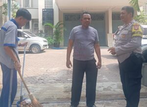 Tingkatan Kamtibmas di tempat ibadah, Bhabinkamtibmas Kebon kelapa sambangi Gereja Sidang Jemaat Allah
