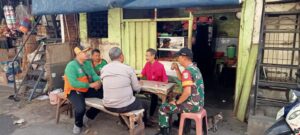 Tiga Pilar Lakukan Patroli Dialogis di Pemukiman Mangga Dua Selatan