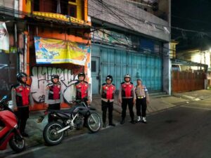 Polsek Johar Baru Laksanakan Patroli Cipta Guna Antisipasi Tawuran Antar Warga dan Kejahatan Jalanan.