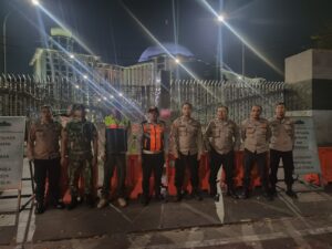 Jelang Pilkada Serentak, Tiga Pilar Sawah Besar Tingkatkan Patroli Gabungan
