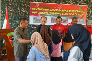 JSC Gelar Silaturahmi dan Santunan Bersama Yonif 320/Badak Putih