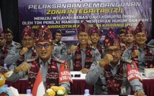 Kalapas Narkotika Karang Intan Optimis Raih WBK 2024