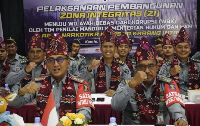 
 Kalapas Narkotika Karang Intan Optimis Raih WBK 2024