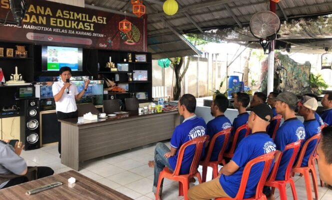 
 Lapas Narkotika Karang Intan dan DKUMPP Banjar Gelar Sosialisasi Tentang Pentingnya Merk Produk