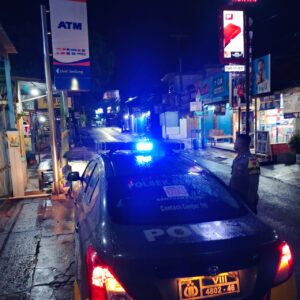 Polsek Sedong Lakukan Patroli Rutin Di Malam Ciptakan Situasi Kamtibmas Yang Kondusif Jelang Pilkada Tahun 2024