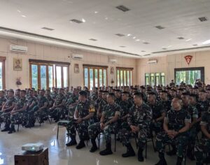 Danyonarmed 12 Kostrad, Letkol Arm Dr. Erlan Wijatmoko, Sampaikan Visi Misi Dalam Jam Komandan