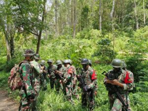 Yonif 303 Kostrad Gelar Latihan Tempur Pemukiman, Tingkatkan Kualitas dan Kemampuan Prajurit