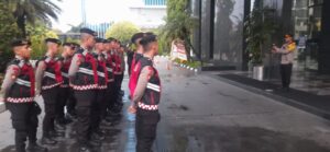 Pengamanan Gedung INews Tower Menteng Dalam Rangka Depab Pilbub
