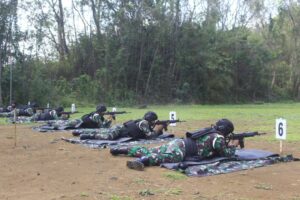 Latihan Menembak Satuan Denpom Divif 2 Kostrad, Meningkatkan Kemampuan Tempur Prajurit