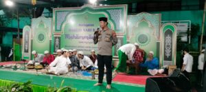 Bhabinkamtibmas Kelurahan Kebon Kosong Hadiri Peringatan Maulid Nabi Muhammad SAW 1446 H