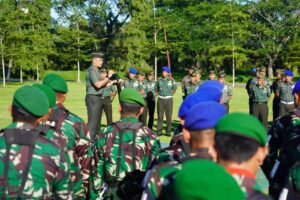 Arahan Danrem 012/TU : Pastikan Stabilitas dan Jaga Netralitas TNI di Pilkada 2024