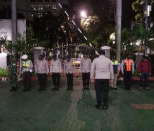 Tiga Pilar Sawah Besar Lakukan Patroli Gabungan
