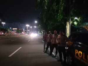 Cegah Tawuran Antar Kelompok Motor Di Jl Gunung Sahari Raya