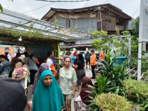 Pengawasan dan Pengamanan Kampanye Tatap Muka di Gunung Sahari Utara