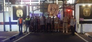 Patroli Tiga Pilar Menteng Kontrol Kantor KPU Pusat RI Untuk Pilkada Aman Dan Damai