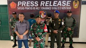 Satgas Pamtas Yonarmed 11 Kostrad Berhasil Gagalkan Penyelundupan Toyota Land Cruiser VX 4WD dari Malaysia