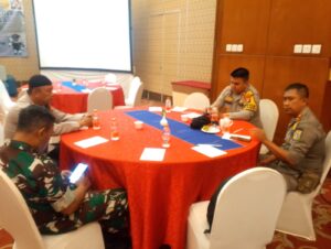 Kapolsek Sawah Besar Hadiri Rapat Koordinasi Stakeholder Bawaslu untuk Pemilu yang Adil dan Aman